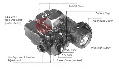 DBAL-D2 with IR Red Laser