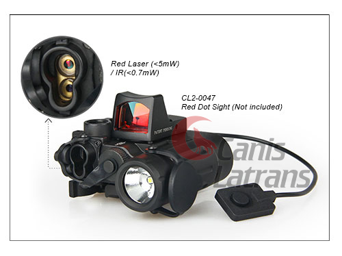 DBAL-D2 with IR Red Laser