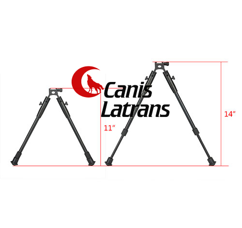 11 inches to 14 inches tactical Bipods