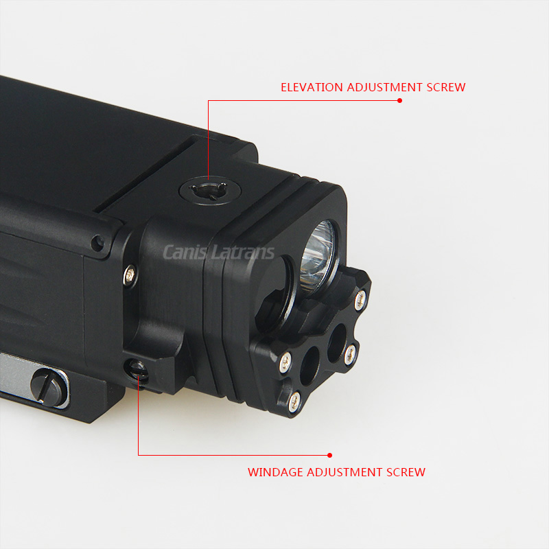 DBAL-PL Flashlight with Red Laser and IR Illuminator