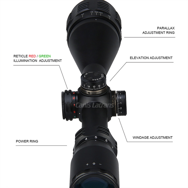 4-16X50 AOIR Rifle Scope