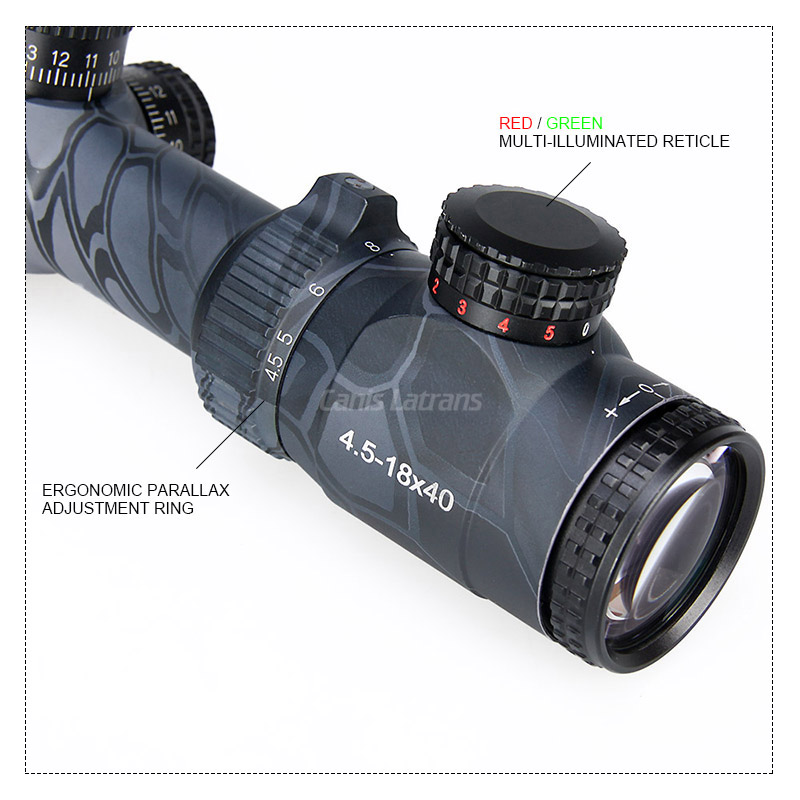 TM4.5-18x40 Rifle Scope