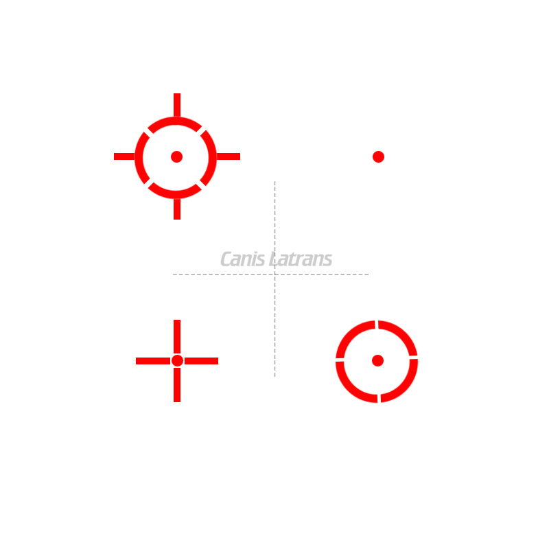 ar 15 red dot scope - 1x Red Dot Scope