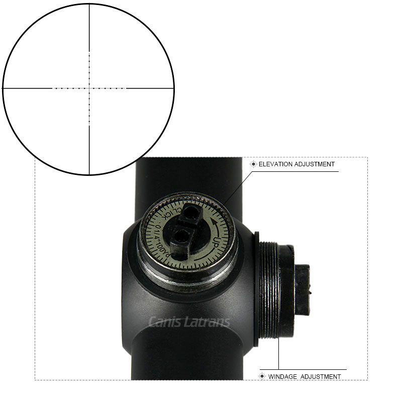 3-9x12 Rifle Scope