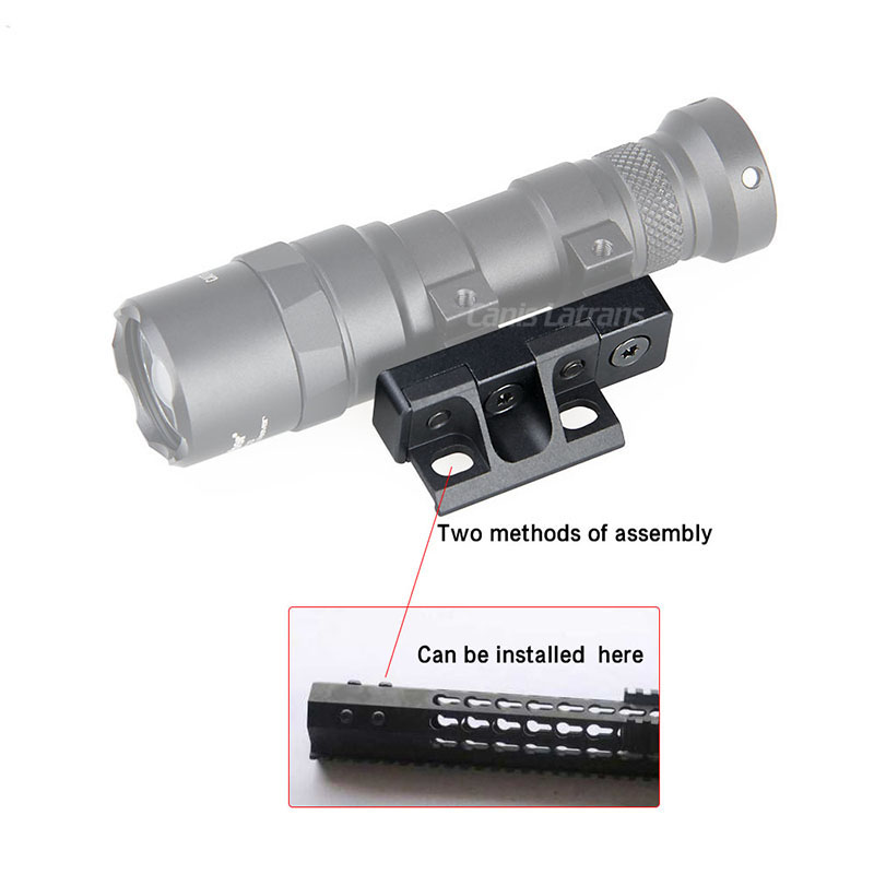 flashlight connecting bracket