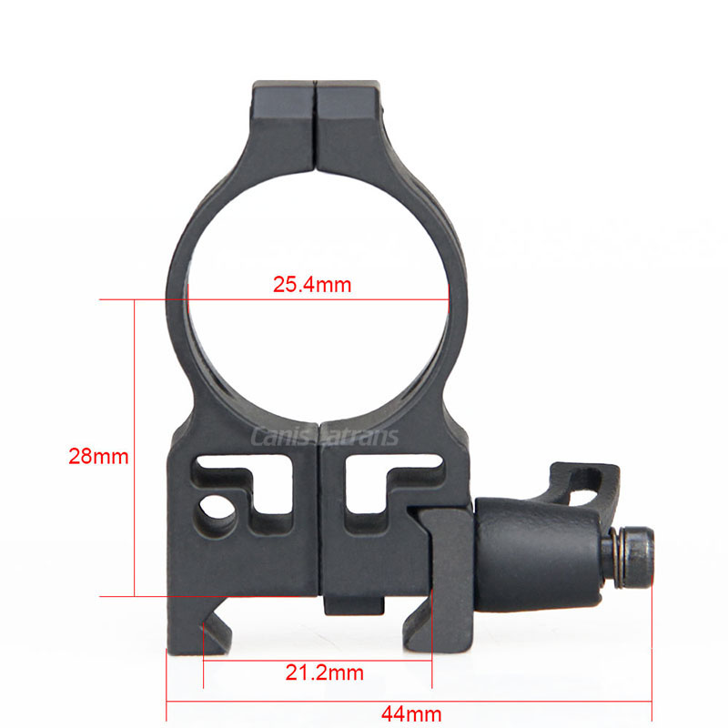 25.4mm Scope Mount ,Center high 28mm