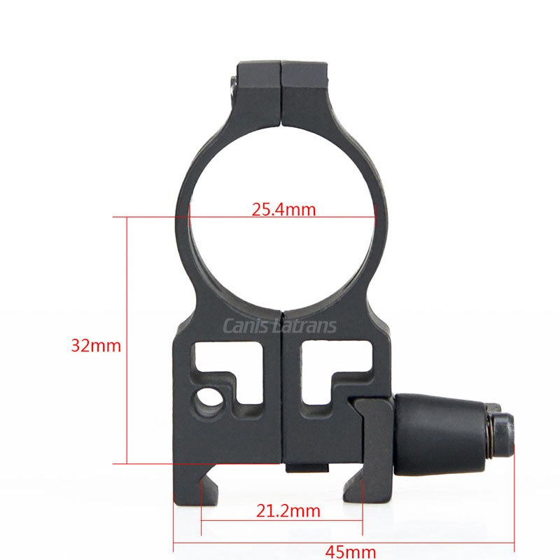 25.4mm Scope Mount ,Center high 32mm