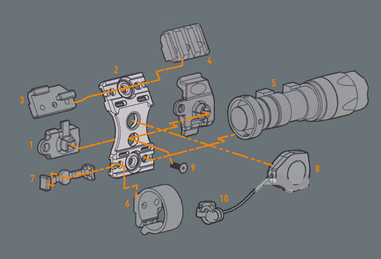 UTK Helmet Accessory Mount