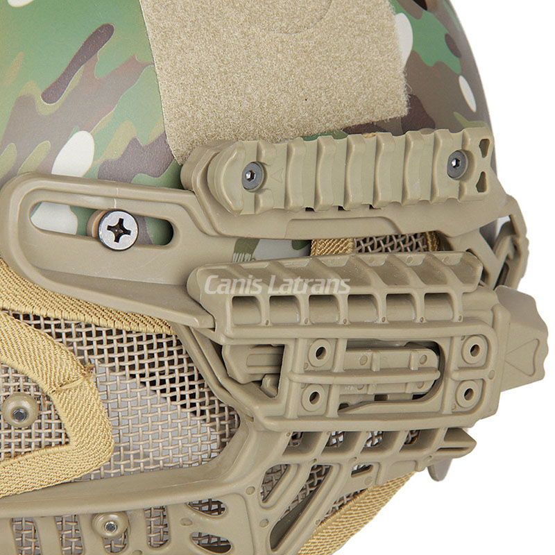 Quick response tactical helmet,Predator full face protective armor system 