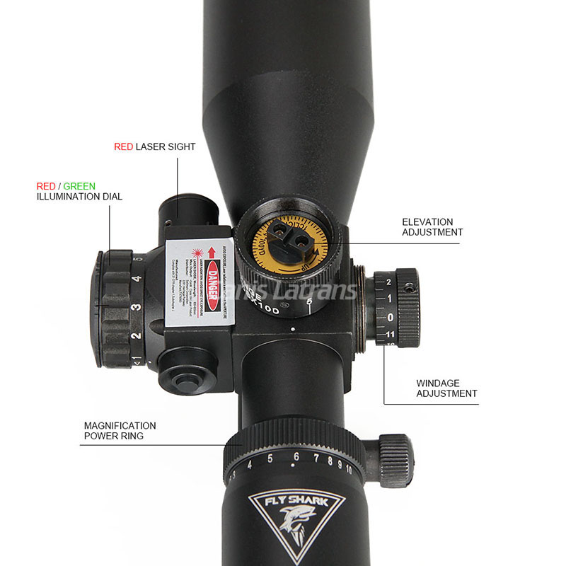 2.5-10X40 Rifle Scope