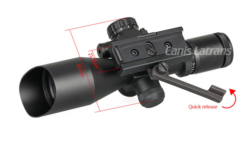 2.5-10X40 Rifle Scope