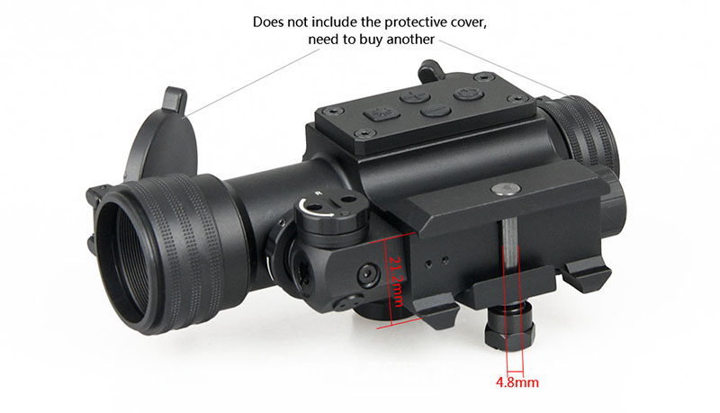 1x30 red/green dot sight scope