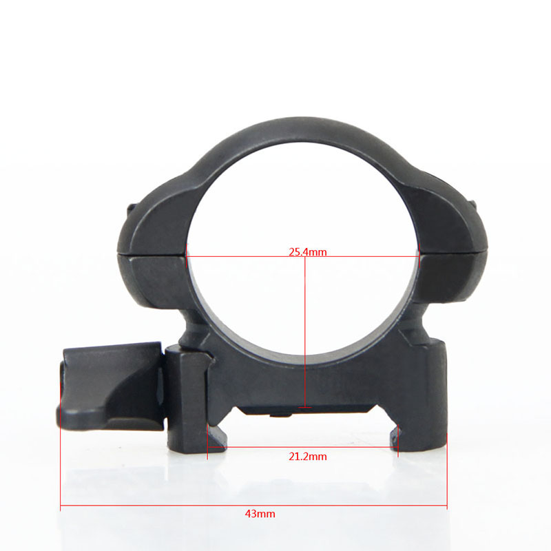 25.4mm Scope Mount,CH:17.2mm