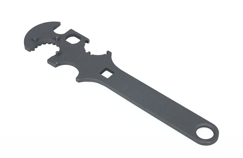 Tactical Enhanced AR15 Armorer's Wrench Gunsmithing Armorer Stock Spanner Wrench with Handle