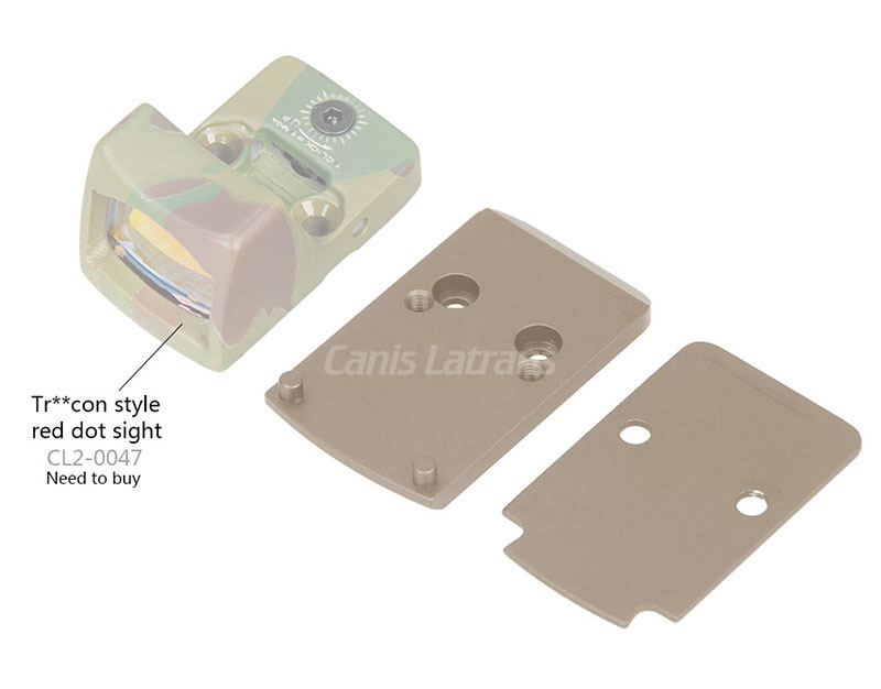 RMR Adapter Plate for Docter Mounts