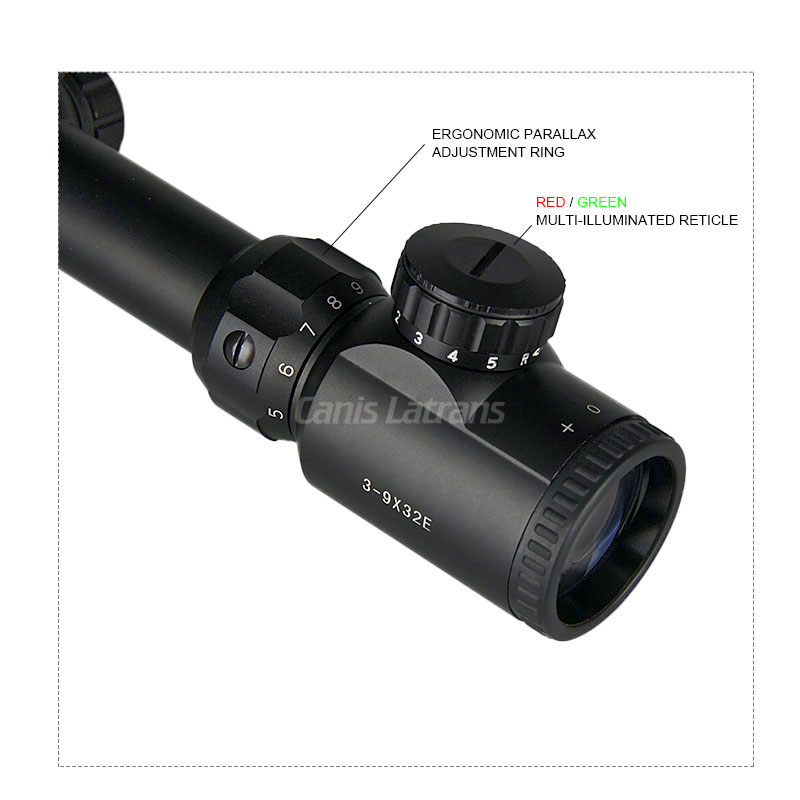 3-9x32E Rifle Scope