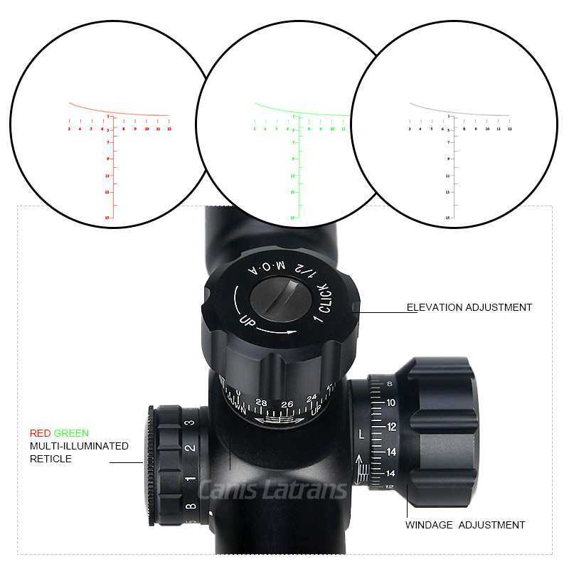  1-4X24 Rifle Scope