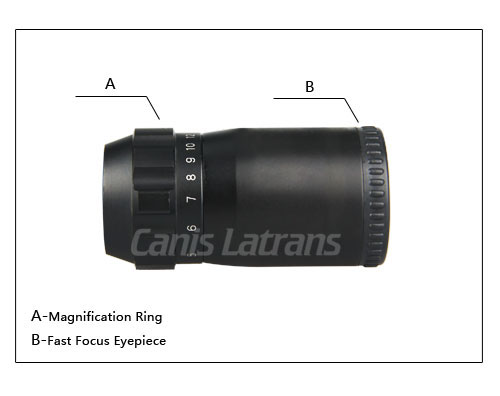 3-12X40Q Rifle Scope