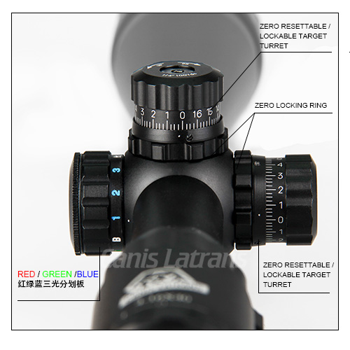 4-16x40 Rifle Scope