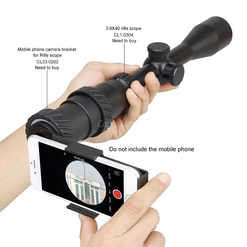 Mobile phone camera bracket