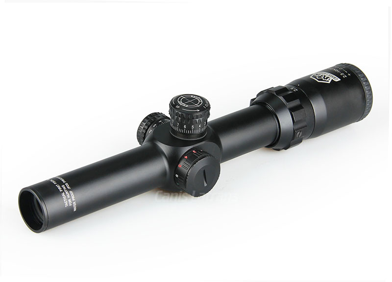 2.5-10X26Q Rifle Scope+Red dot+Rail