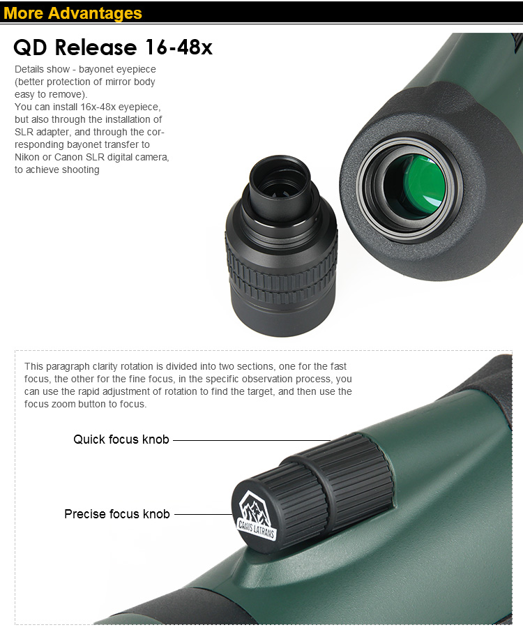 16-48X68ED Spotting scope