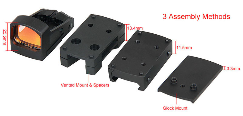 Sotac RMS Red Dot Sight