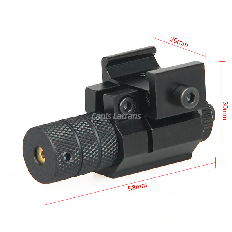 Spike Red laser Sight for Gun Rifle Pistol Weaver Mount Rail with Wrenches