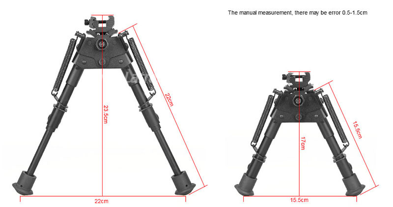 Tactical Bipod,Gun Tripod, Hunting Tripod