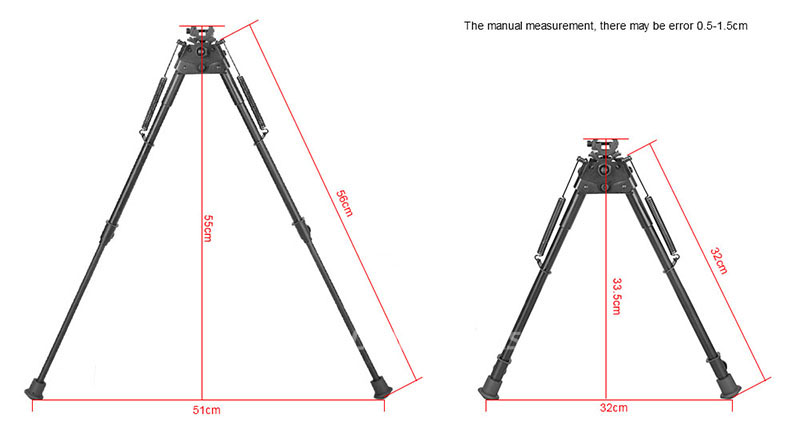 Tactical Bipod,Gun Tripod, Hunting Tripod