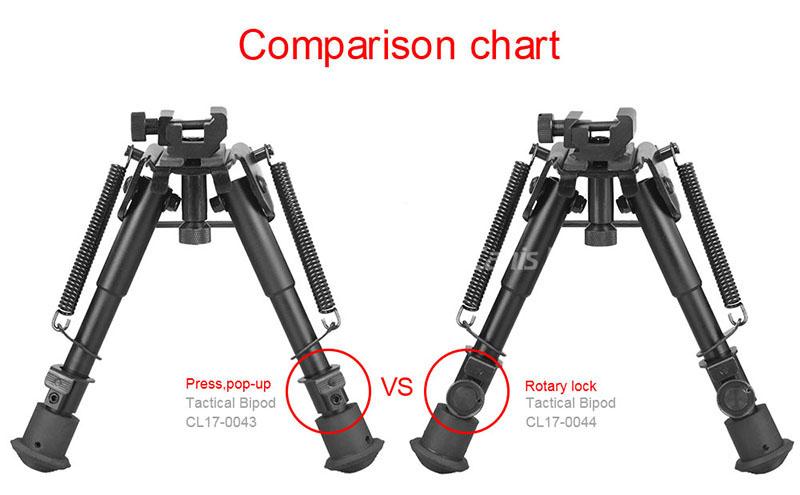 Tactical Bipod,Gun Tripod, Hunting Tripod