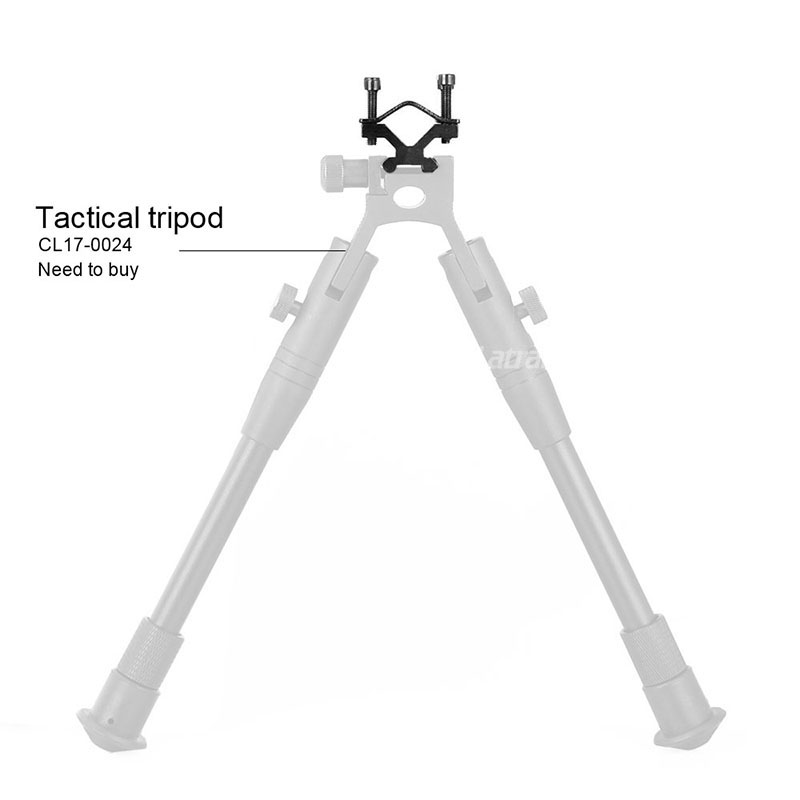 10-25.4mm Barrel Rail Mount Tube Adapter