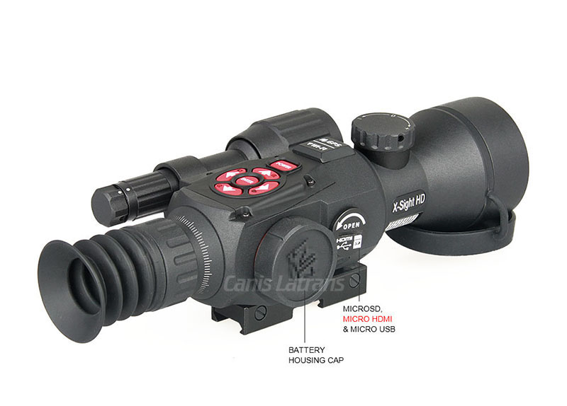 ATN X-SIGHT II HD 5-20x,DAY & NIGHT RIFLE SCOPE