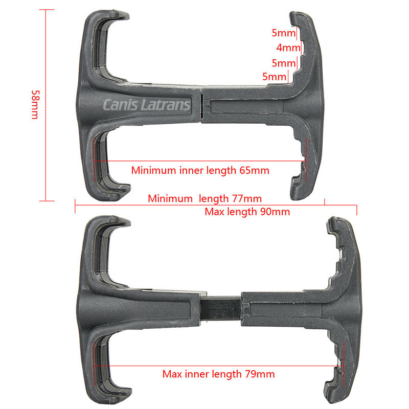 Size L Adapter Vest Plastic Accessories